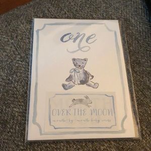 Over the Moon Month by Month cards